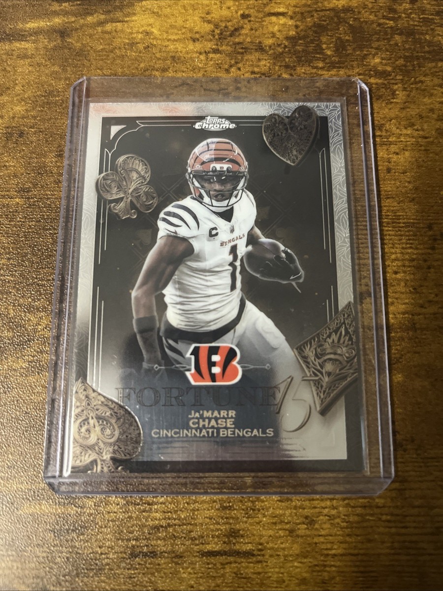 2025 Jamarr Chase Topps Chrome Fortune 15 #F15-2 | eBay