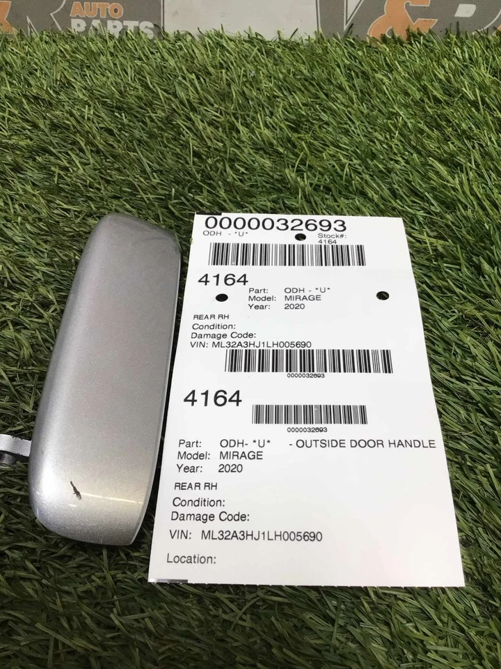 ✅ Manija de puerta exterior derecha trasera Rh 2020 MITSUBISHI MIRAGE Foto 3 de 3
