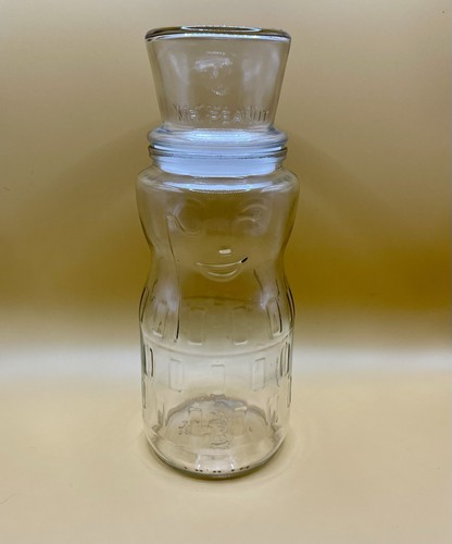 Vintage Mr. Peanut Klarglas Gefäß 75th Birthday Edition 1991 - Bild 2 von 10