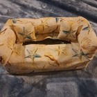 Couch Tissue Paper Cover Seashell Themed