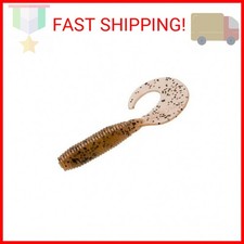 Zoom Bait Fat Albert Grub Bait-Pack of 10 (Pumpkin, 5-Inch)