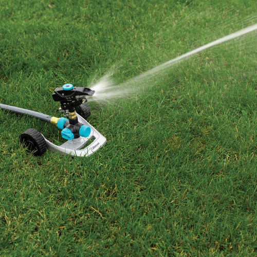 Schwerlast Rund Wassersprinkler mit Radstand, drehbarer Sprinklerkopf... - Bild 2 von 3