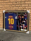 LIONEL MESSI SIGNED LARGE PHOTOFRAME - BECKETT COA