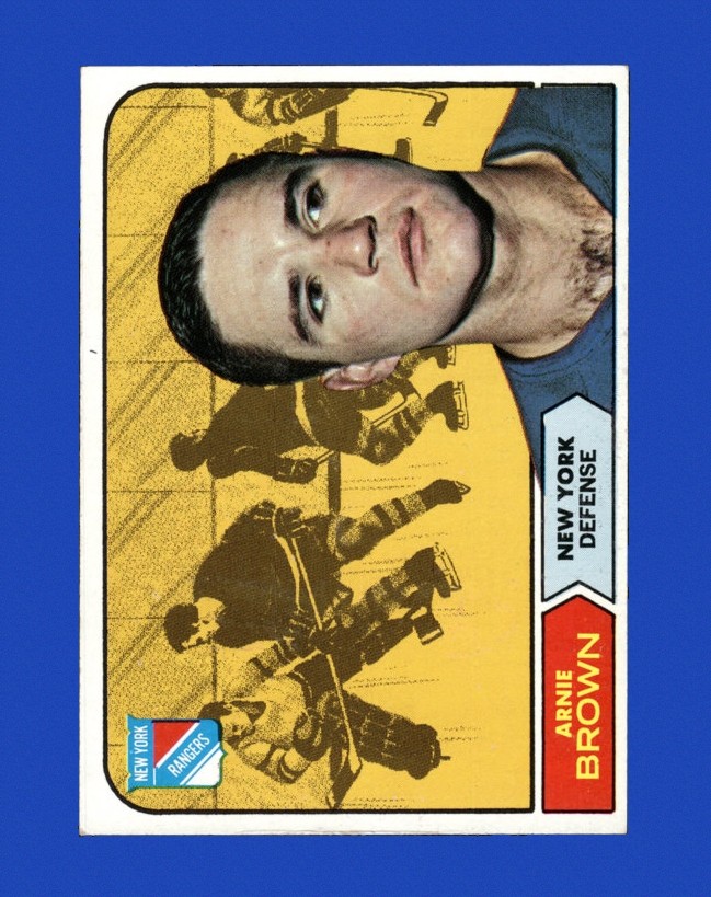 1968-69 Topps Set-Break # 68 Arnie Brown NR-MINT *GMCARDS*