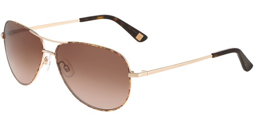 Anne Klein Women's Stainless Steel Aviator Sunglasses w/ Gradient Lens - AK7024 - Picture 3 of 5