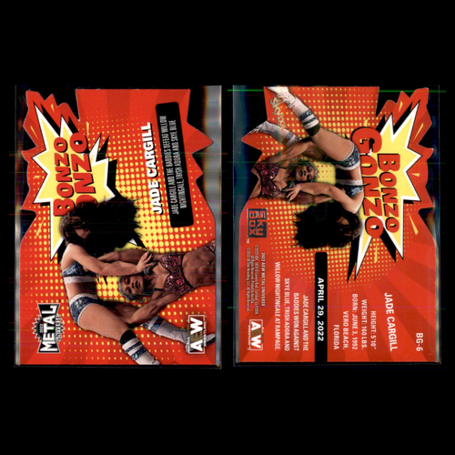 Jade Cargill Lot 12 Wrestling Cards 2023 Parallels & Insert ONLY Diva Collection - Picture 6 of 14