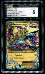 M Manectric EX 120/119 XY Phantom Forces Secret Rare Full Art Holo