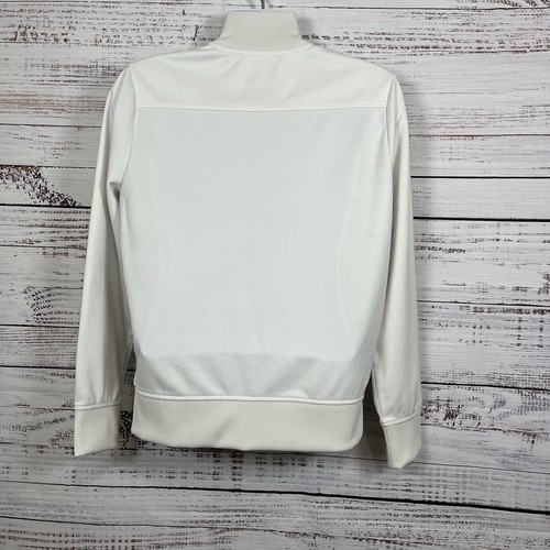 Express Jacket Mens Size Medium White Gray Argyle Full Zip Long Sleeve Preppy - Picture 10 of 17