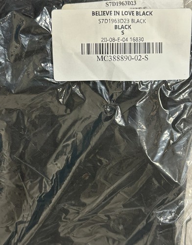 Lulus Damen Skaterkleid Believe in Love Schwarz Rückenfrei Gr. S Neu - Bild 6 von 6