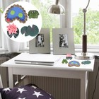 24 stücke Miniaturgarten Lotus Blatt Lotus Teich Ornament Dekoration für