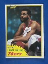 1981-82 Topps #31 Lionel Hollins Philadelphia 76ers NM