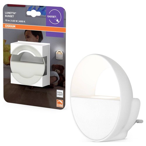 OSRAM HOMELIGHTING Lunetta Sunset 840 White LED-Nachtlicht 0.65 W Kaltweiß Weiß - Bild 2 von 5