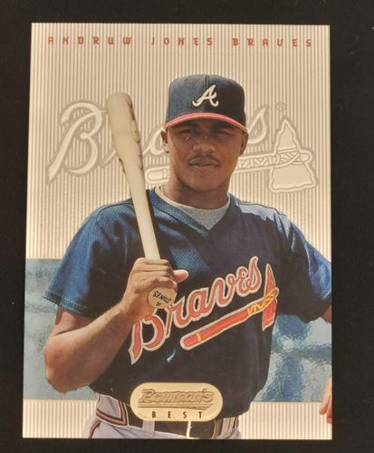 1995 Bowmans Best Andruw Jones #7 Rookie card Braves