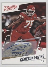 2018 Panini Prestige Signatures Cameron Erving #125 Auto