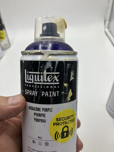 Pintura en aerosol profesional Liquitex dioxazina púrpura - 400 ml tubo blanco 2 - Imagen 6 de 7