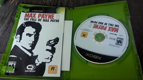 Max Payne 2: The Fall of Max Payne (Microsoft Xbox, 2003) Complete CIB - Picture 2 of 3