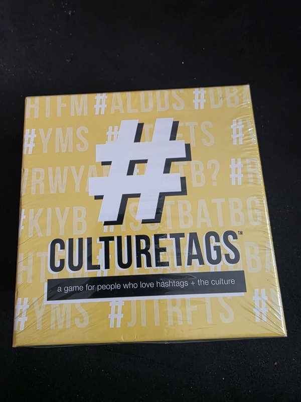 #Culture Tags Game Age 13+ A Game for People Who Love Hashtags New Sealed 