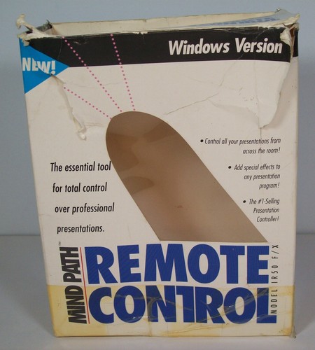 Mind Path IR50 Remote Presentation Controller Serial IR Receiver F/X Diskette - Picture 9 of 14