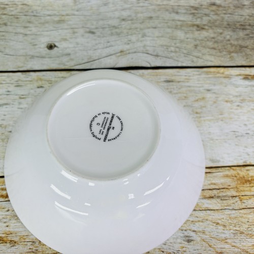 Johnson Brothers ATHENA White Ribbed Smooth England Ironstone Cereal Bowls Set 3 - Picture 3 of 17