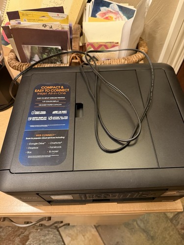 Brother MFC-J480DW Inkjet All-in-One Color Printer Fax Copy Scan SOLD AS IS - Picture 4 of 5