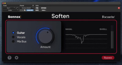 Sonnox Soften | Harshness Remover | De-Harsh Plug-In (Seriennummer)