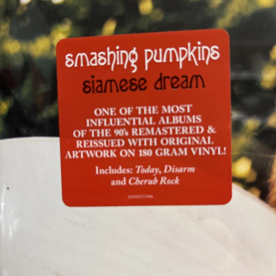 The SMASHING PUMPKINS Siamese Dream (reissue) gatefold 180 gram BLACK vinyl Foto 3 de 4
