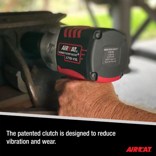 AIRCAT 1778-VXL 3/4" Vibrotherm Impact Wrench, 1,700 ft-lbs, Compact, Ergonomic - Bild 3 von 8