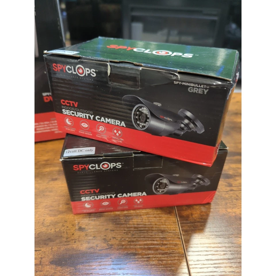 Complete Spyclops Spy-DVR4 4-Channel Security System + 4 Spy-Minibullet Cameras - Изображение 4 из 4