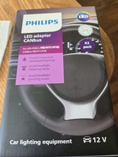 Philips LED Canbus Error Canceler H8 Fog Light Bulb Lamp Decoder Flicker Fix Fit