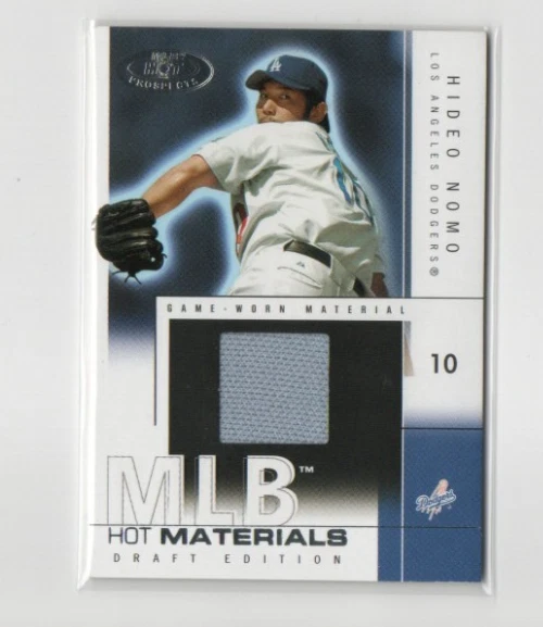 Fleer Hideo Nomo Baseball Serial Numbered Sports Trading Cards