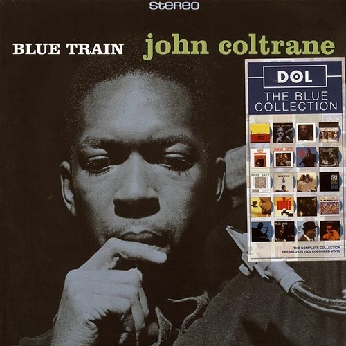 JOHN COLTRANE Blue Train *SEALED* Colored Vinyl LP w/ Hype Sticker - Picture 1 of 3