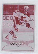 2021 Upper Deck Parkhurst Printing Plate Magenta 1/1 Andrew Mangiapane #91 a4p