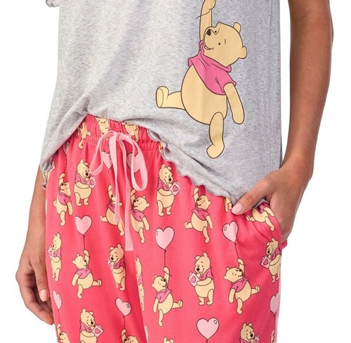 Disney Winnie The Pooh Ladies 2 Piece Soft Cozy Pajama Set Size Medium NEW - Picture 6 of 8