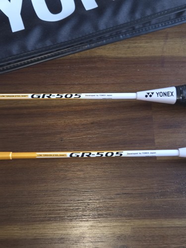 Two (2) Yonex GR-505 Badminton Rackets with Cover - Picture 7 of 10