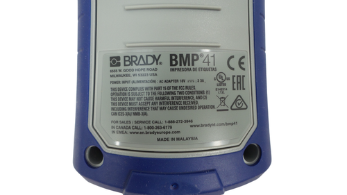 Brady BMP 41 Label Printer - Free Shipping - Picture 8 of 10