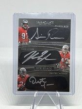 2024 Immaculate Simeon Rice John Lynch Dexter Jackson Triple Eye Black Auto 2/5