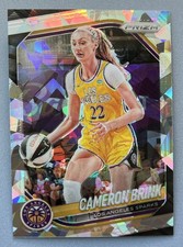 Cameron Brink 2025 Panini Prizm WNBA Ice Prizms Los Angeles Sparks #87