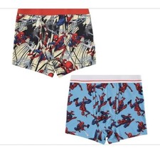Boxer Briefs - Spiderman Mens Underwear - 2 Pack Boxer Briefs Size M 32-34