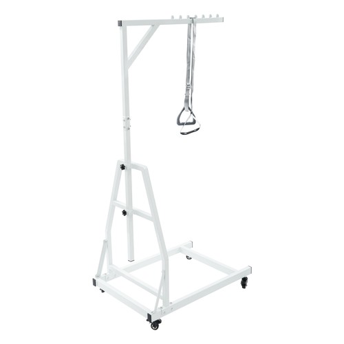 Trapeze Pull Up Assist Bar for Bed Mobility w/ Floor Rack Patient Mover Facility - Picture 8 of 22