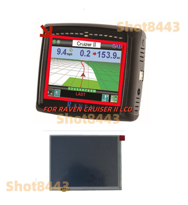 Original LCD Display for Raven Cruizer II 2 tractor GPS Screen Touch Digitizer
