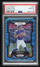 2023 Panini Prizm Rookies Blue Wave 2/199 Jaren Hall #367 PSA 10 GEM MT 0bk3