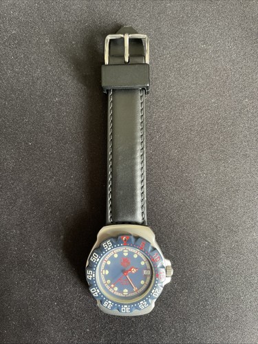 TAG Heuer Formula 1 WA1210 Good Condition Late 80's Vintage w/ Rubber Strap - Picture 5 of 8