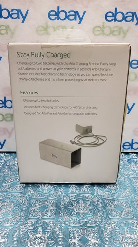 Arlo VMA4400C Dual Charging Dock Station For Arlo Pro, Pro2 Battery & Pro Skins - Picture 6 of 14