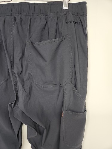 Merrell Pantalone Uomo Nylon Escursionismo 38x30 Grigio Outdoor Campeggio Escursionismo Ottimo - Foto 5 di 9