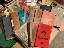 Antique Vintage Lot Of 32 Christian Songbooks Youth/Adult Hymns Sacred Gospel