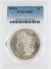 1879-S Morgan Silver Dollar PCGS MS63 S$1 San Francisco Minted No Reserve