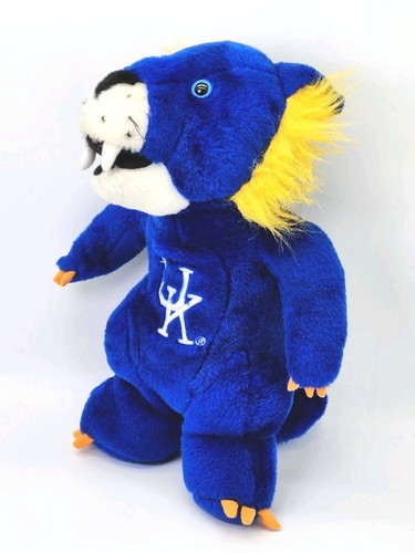 Toy Factory blaues Plüsch-Maskottchen University of Kentucky UK Wildcats 14 Zoll Plüschtier - Bild 5 von 8
