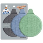Silicone Bathtub Stopper, 5.1" Diameter, 3 Pack - Drain Stopper for Shower/