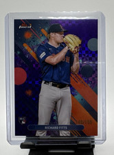 Richard Fitts 2025 Topps Finest Common PURPLE X-FRACTOR Rookie RC #146/150