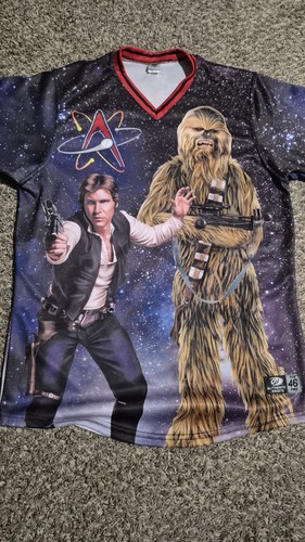 Albuquerque Isotopes 2018 Star Wars Baseball Trikot #8 Gr. 46 *lesen - Bild 3 von 21